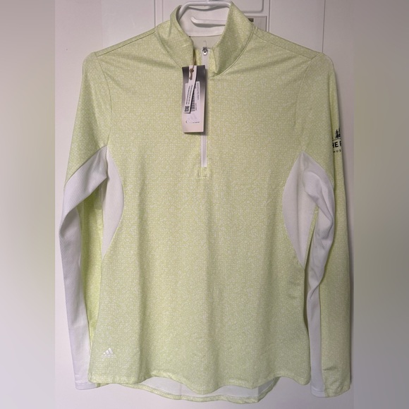 NWT Adidas Light Green sun protection for biking Long Sleeve shirt women’s S - Picture 2 of 9